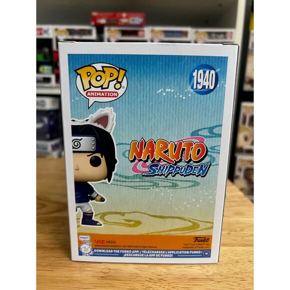 OFFICIAL WONDERCON STICKER Sasuke Uchiha Funko Pop #1940 Naruto Anime Shippuden - Picture 3 of 6